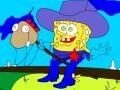 Jeu Cowboy Spongebob Coloring