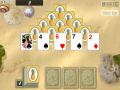 Jeu Aloha Solitaire. 