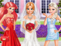 Jeu Frozen And Ariel Wedding