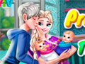 Jeu Pregnant Elsa Twins Birth