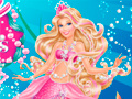 Jeu Barbie The Pearl Princess Dress Up