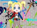 Jeu Cute Harley Quinn Dress Up