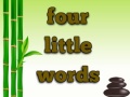 Jeu Four Little Words