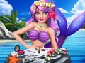 Jeu Princess Mermaid Makeup Style