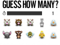 Jeu Guess How Many