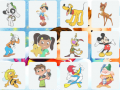 Jeu Cartoons Characters