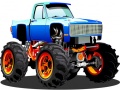 Jeu Monster Truck Puzzle