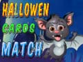 Jeu Halloween Cards Match