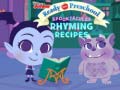 Jeu Spooktacular Rhyming Recipes