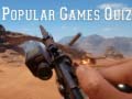 Jeu Popular Games Quiz