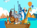 Jeu Crazy Friends Travel The World Puzzle