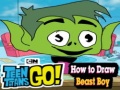 Jeu How to Draw Beast Boy