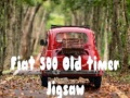Jeu Fiat 500 Old Timer Jigsaw