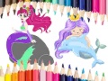 Jeu Mermaid Coloring Book