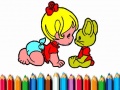 Jeu BTS: Baby Girl Coloring