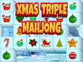 Jeu  Xmas Triple Mahjong