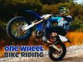 Jeu One Wheel Bike Riding