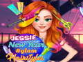 Jeu Jessie New Year #Glam Hairstyles