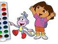 Jeu Dora The Explorer Coloring Book