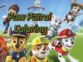 Jeu Paw Patrol Coloring