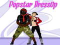 Jeu Popstar Dress Up