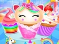 Jeu Unicorn Mermaid Cupcake Cooking Design