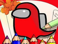 Jeu Amoung Us Coloring Book