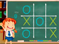 Jeu Tic Tac Toe At School