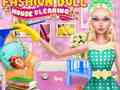 Jeu Fashion Doll House Cleaning