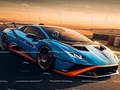 Jeu Lamborghini Huracan STO Puzzle