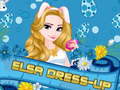 Jeu Elsa dress-up