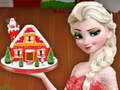 Jeu Xmas Gingerbread House Cake