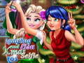 Jeu Ladybug And Elsa Xmas Selfie