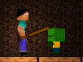 Jeu Noob vs Zombies - Forest biome
