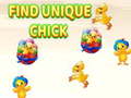 Jeu Find Unique Chick