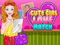 Jeu Cute Girl Love Match