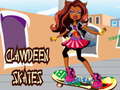 Jeu Clawdeen skates