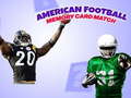 Jeu American Football Memory Card Match