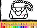 Jeu Girls Bag Coloring Book