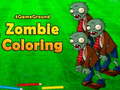 Jeu 4GameGround Zombie Coloring