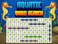 Jeu Aquatic Word Search