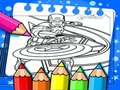 Jeu Captain America Coloring Book 