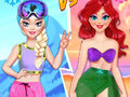 Jeu Summer vs Winter Princesses Battle