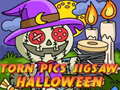 Jeu Torn Pics Jigsaw Halloween