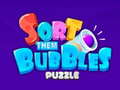 Jeu Sort Them Bubbles Puzzle