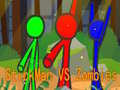 Jeu StickMan Bros Vs Zombies