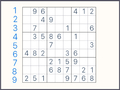 Jeu Classic Sudoku Puzzle