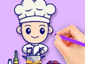 Jeu Coloring Book: Chef