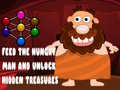 Jeu Feed the hungry man and unlock hidden treasures
