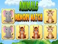 Jeu Animals Memory Match